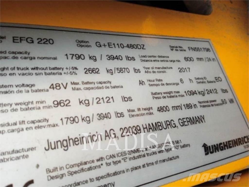 Jungheinrich EFG 220 Другие складские механизмы