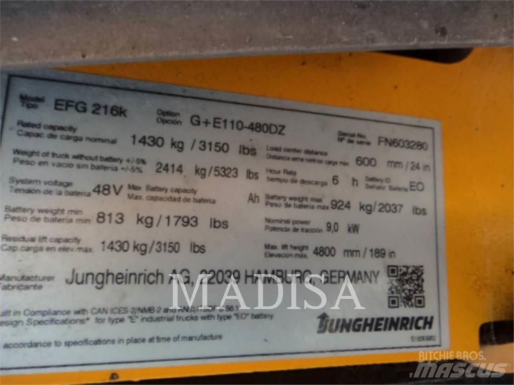 Jungheinrich EFG216K Другие складские механизмы