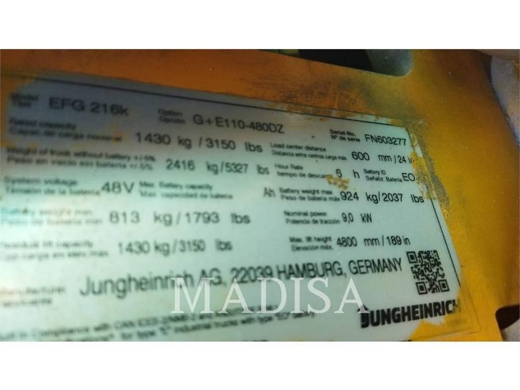 Jungheinrich EFG216K Другие складские механизмы