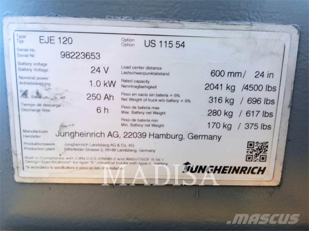 Jungheinrich EJE 120 Другие складские механизмы
