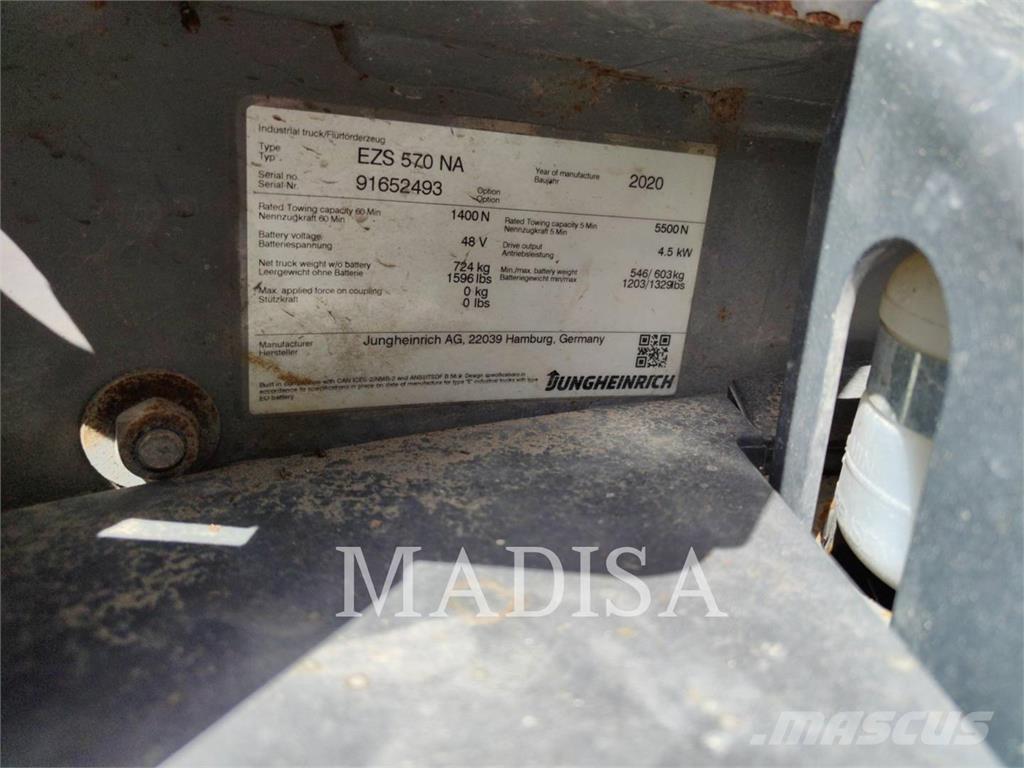Jungheinrich EZS 570 Электропогрузчики