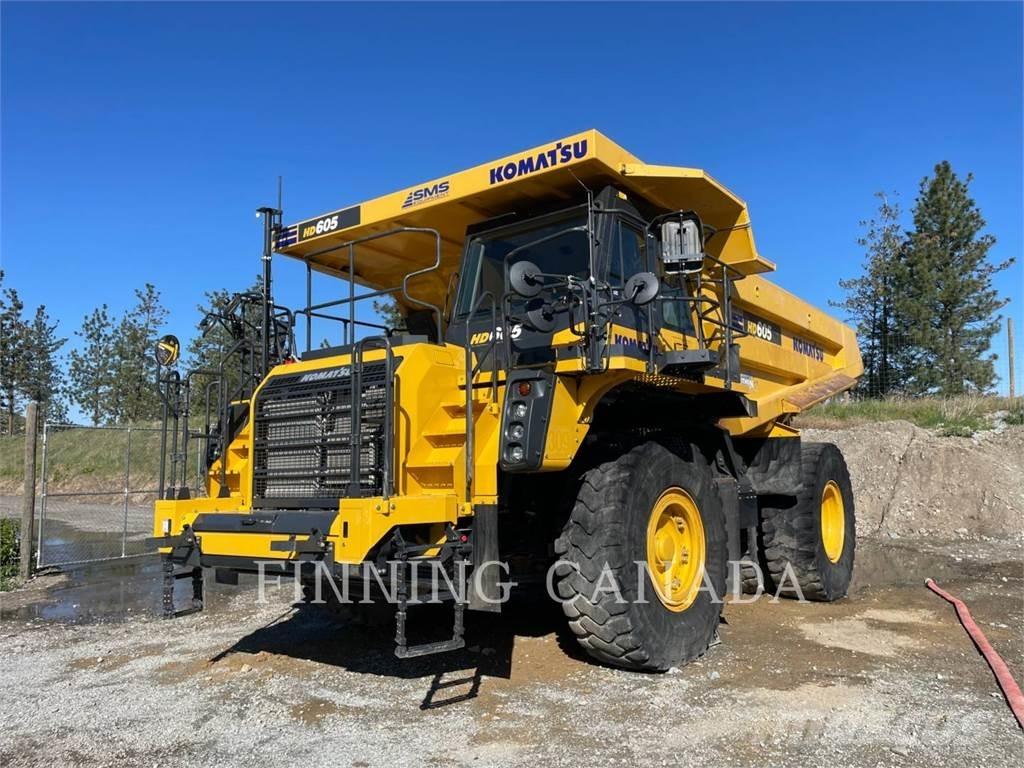 Komatsu HD605-8 Шарнирно-сочленённые самосвалы