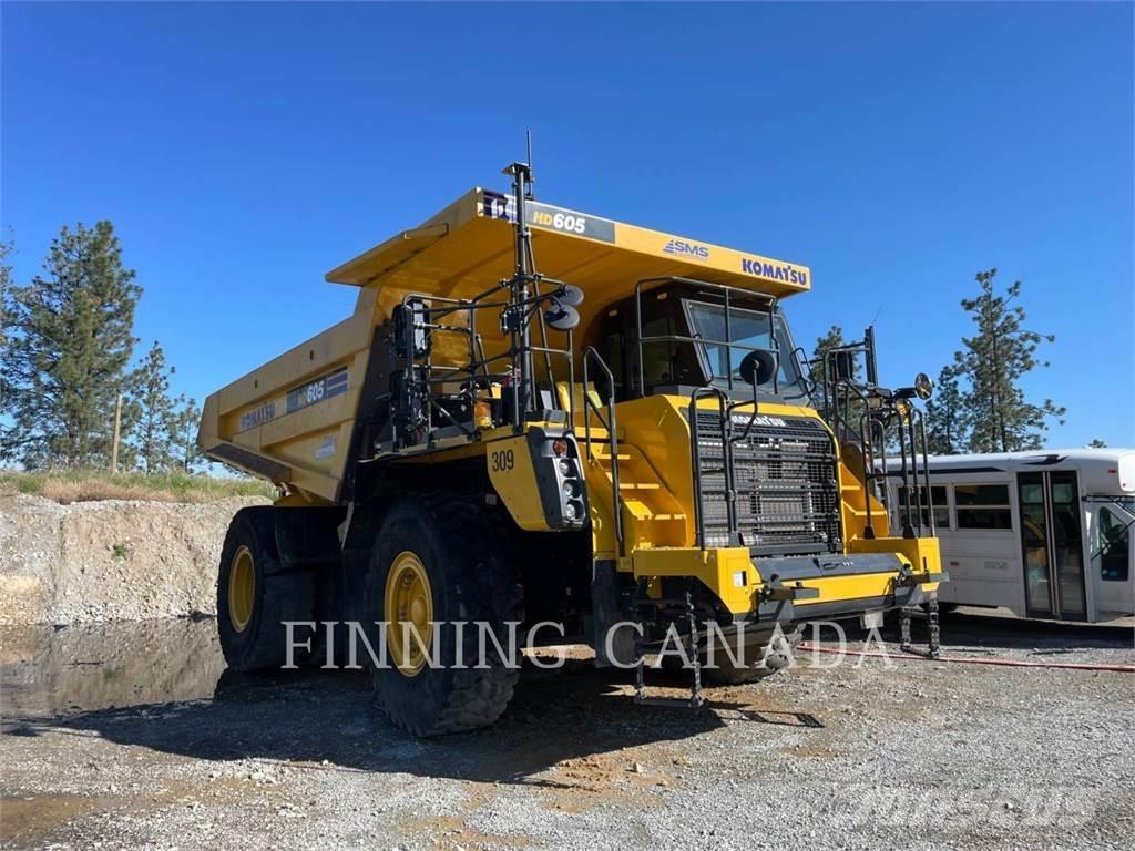 Komatsu HD605-8 Шарнирно-сочленённые самосвалы