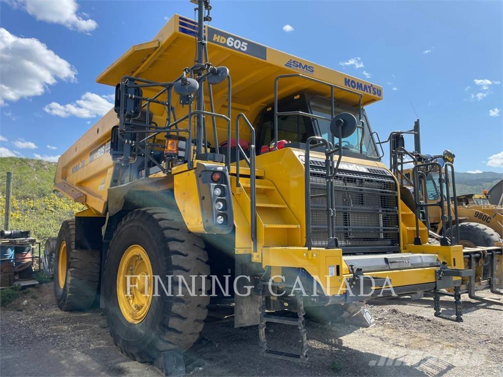 Komatsu HD605-8 Шарнирно-сочленённые самосвалы