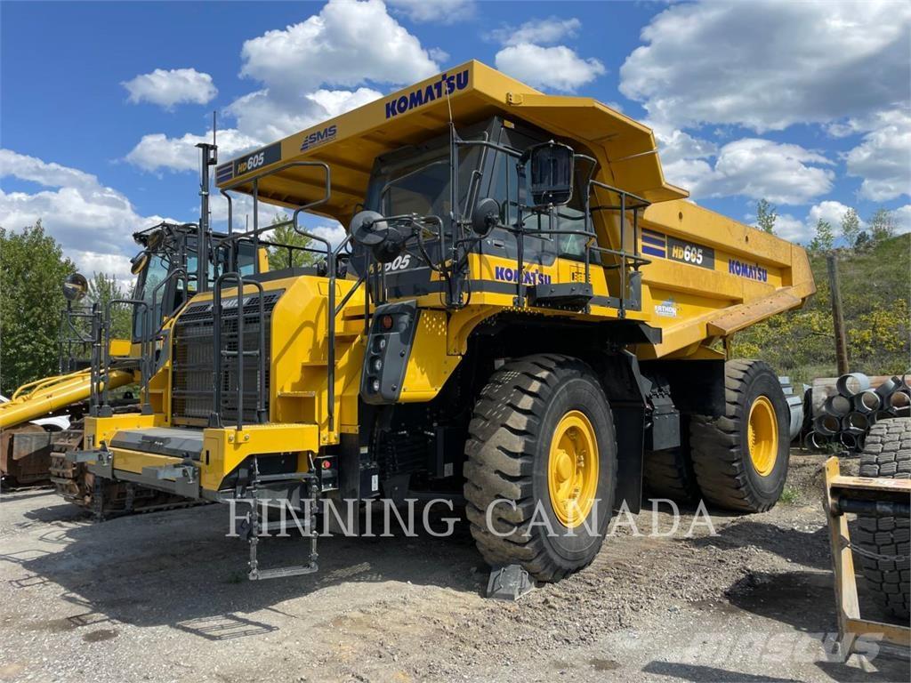 Komatsu HD605-8 Шарнирно-сочленённые самосвалы