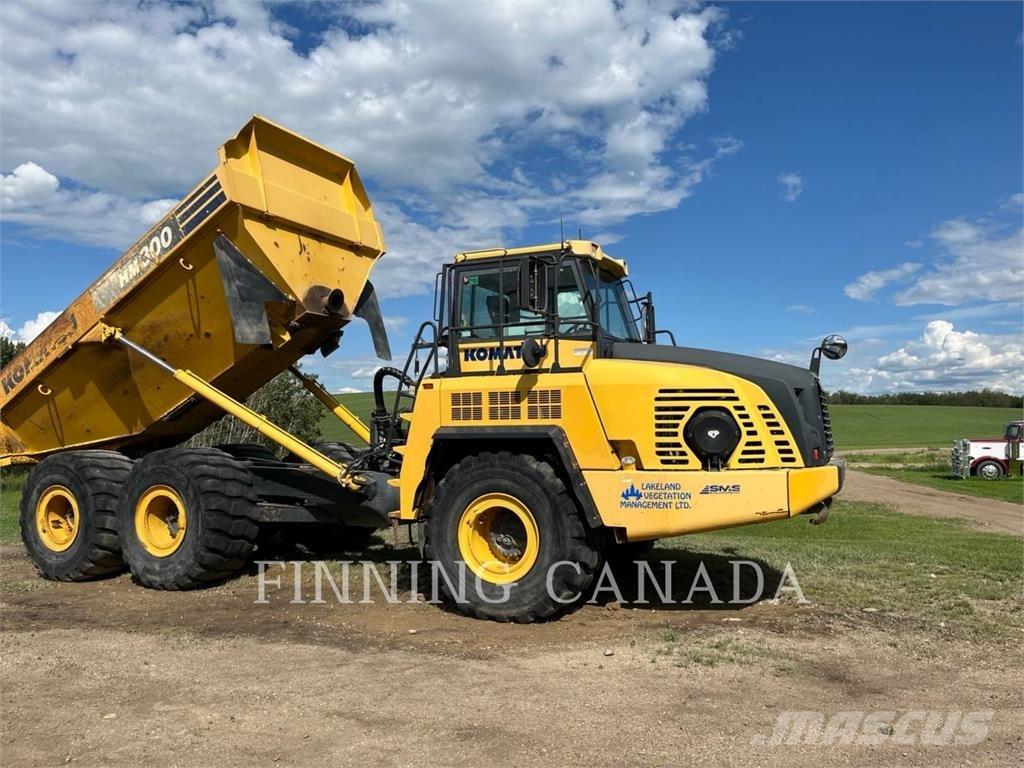 Komatsu HM300-3 Шарнирно-сочленённые самосвалы