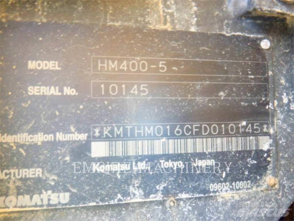 Komatsu HM400-5 Шарнирно-сочленённые самосвалы