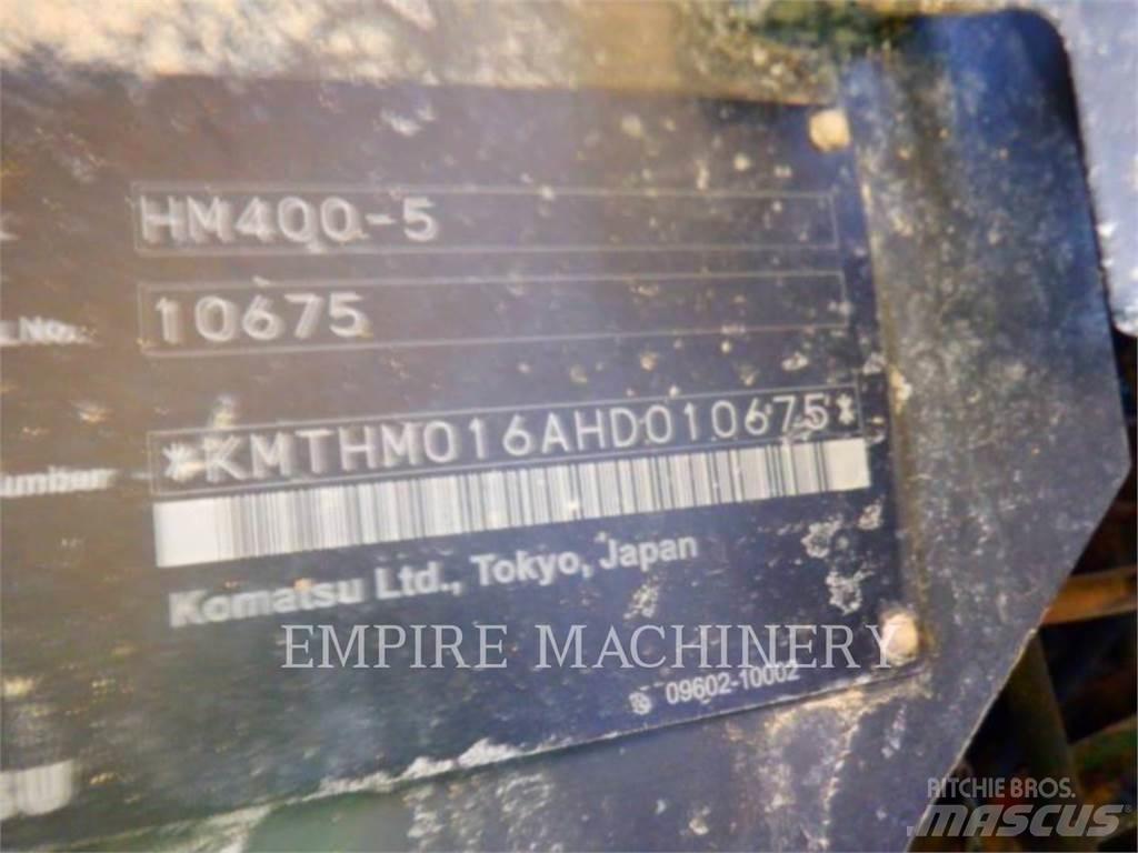 Komatsu HM400-5 Шарнирно-сочленённые самосвалы