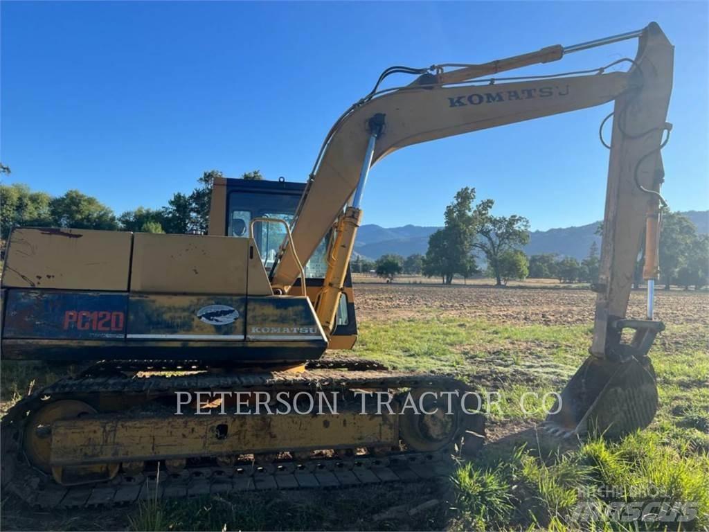 Komatsu PC120 Гусеничные экскаваторы