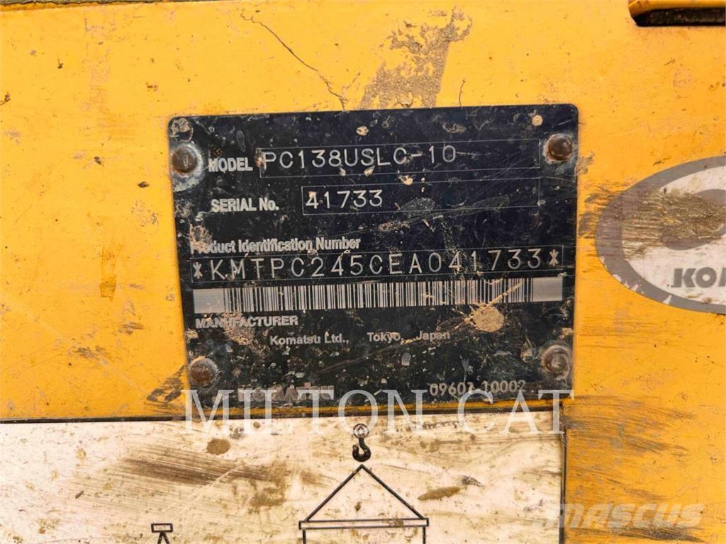 Komatsu PC138USLC-10 Гусеничные экскаваторы
