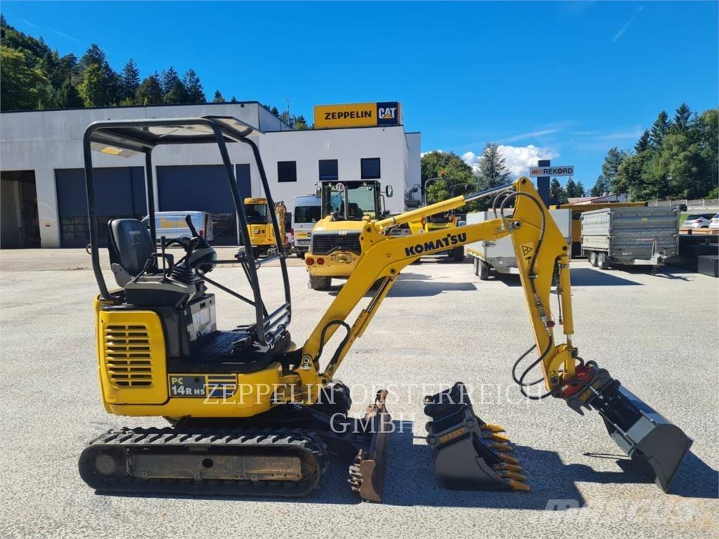Komatsu PC14R HS Гусеничные экскаваторы