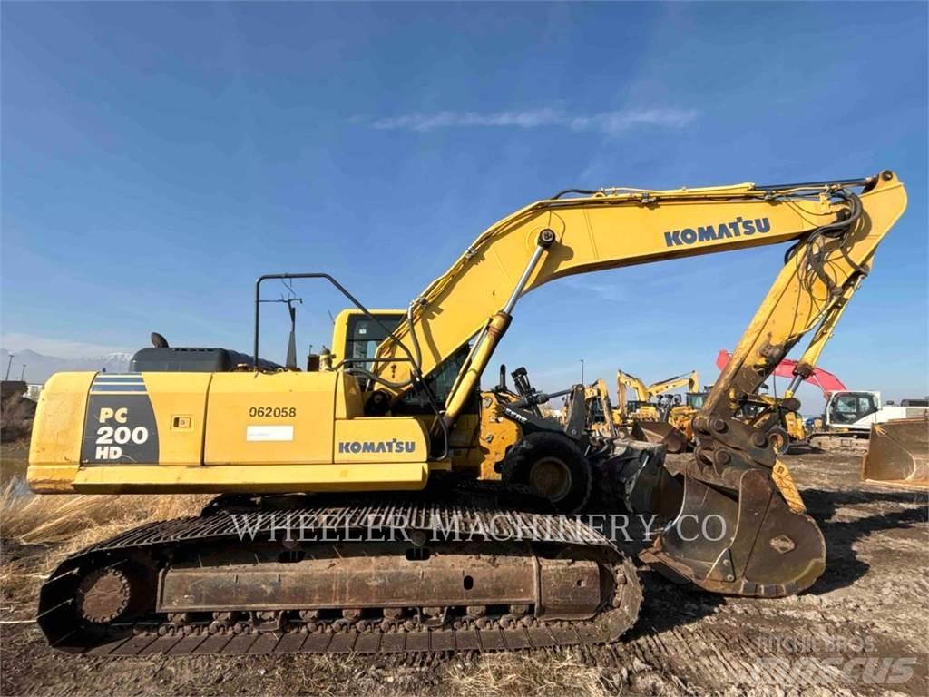 Komatsu PC200-8 Гусеничные экскаваторы