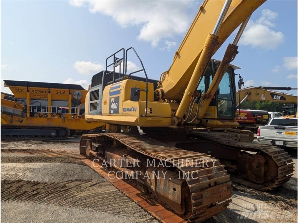 Komatsu PC490 Гусеничные экскаваторы