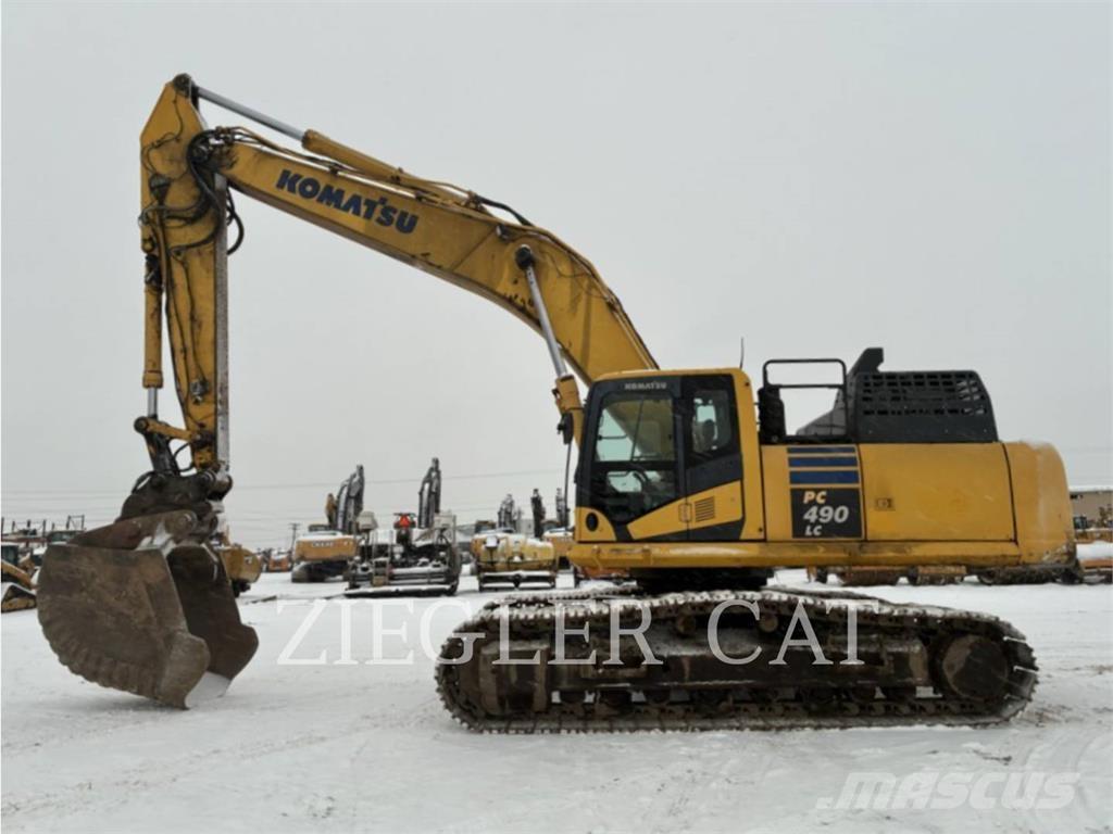Komatsu PC490LC Гусеничные экскаваторы