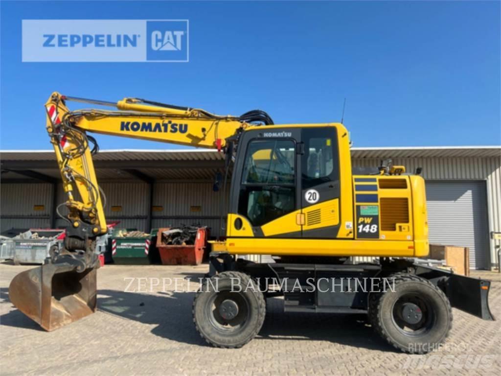 Komatsu PW148-11 Колёсные экскаваторы