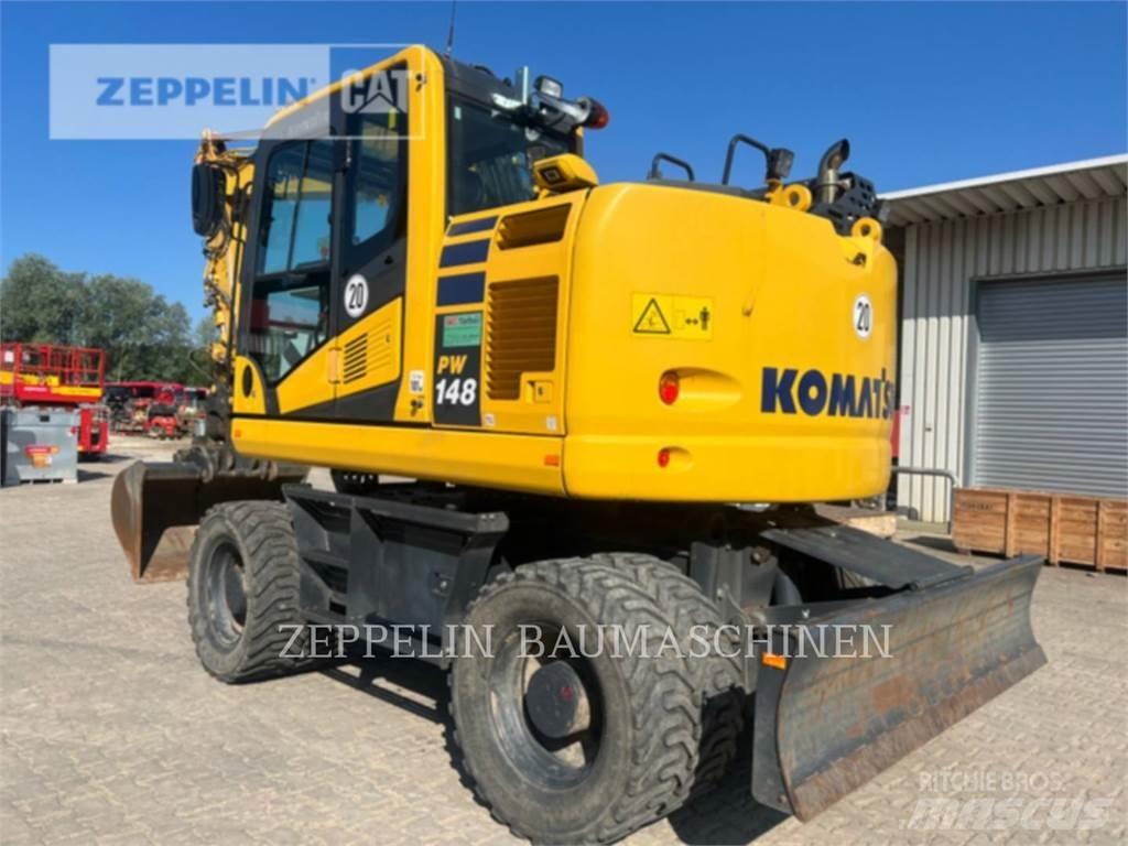 Komatsu PW148-11 Колёсные экскаваторы