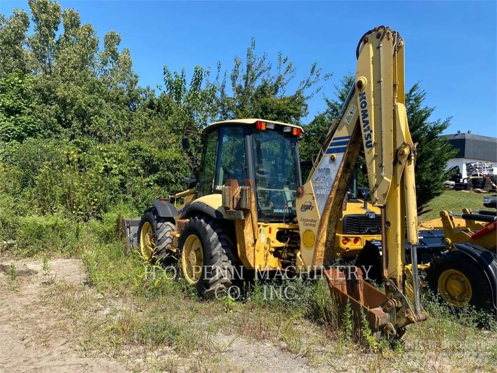 Komatsu WB150 Экскаваторы-погрузчики