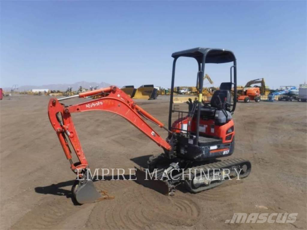 Kubota U17 Гусеничные экскаваторы