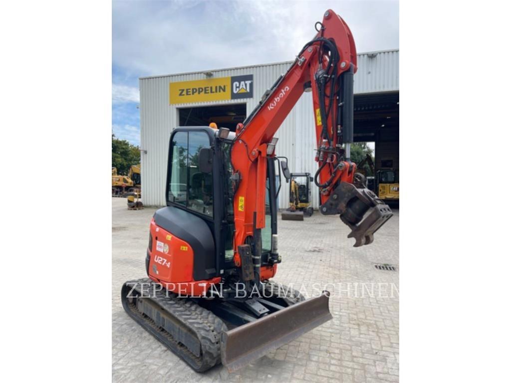 Kubota U27-4 Гусеничные экскаваторы