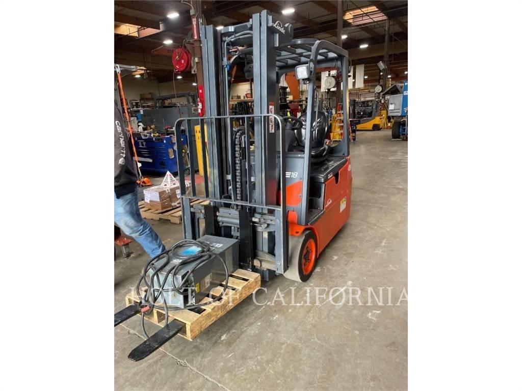 Linde E18 Электропогрузчики