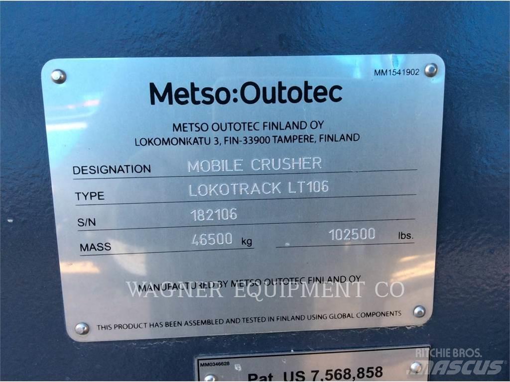 Metso LT106 Мобильные дробилки