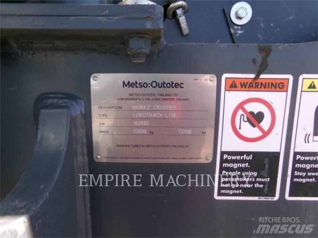 Metso LT96 Мобильные дробилки