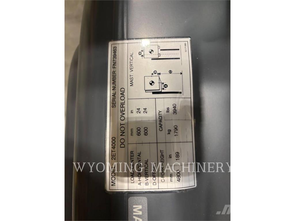 Mitsubishi 2ET4000 Электропогрузчики