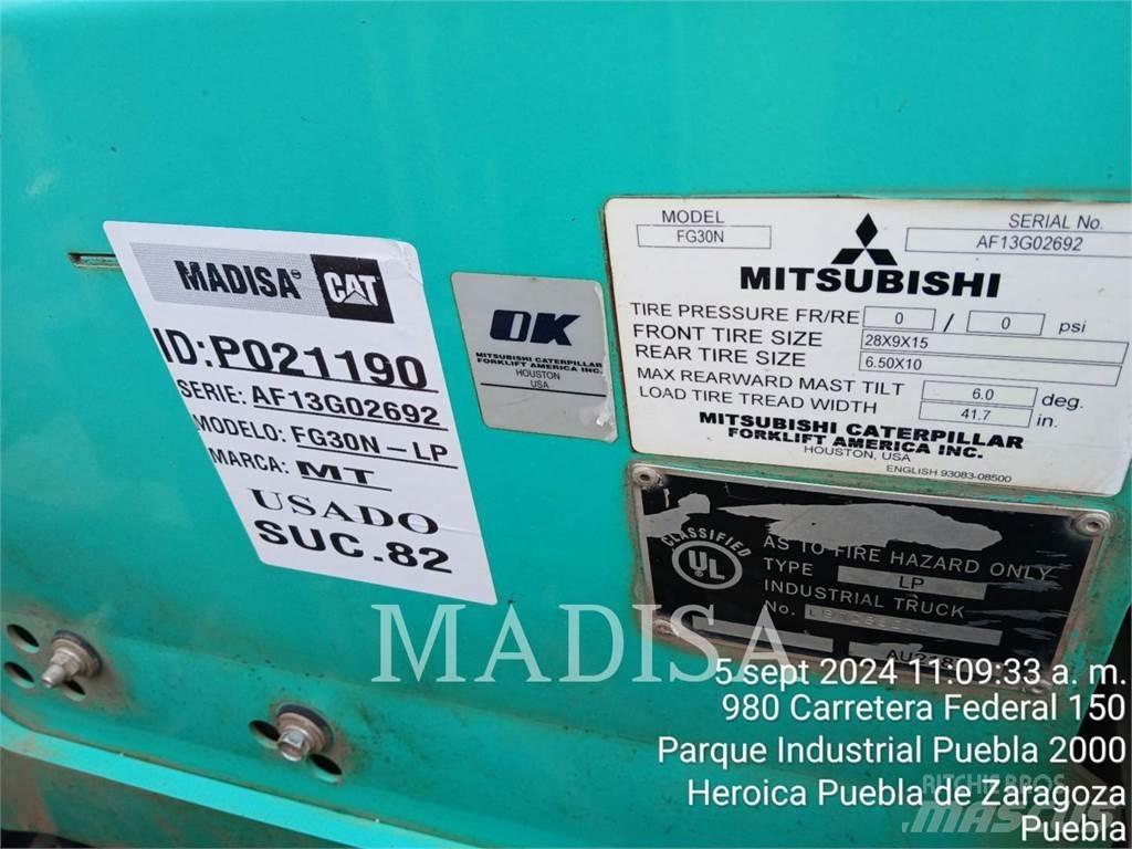 Mitsubishi FG30N-LP Другие складские механизмы