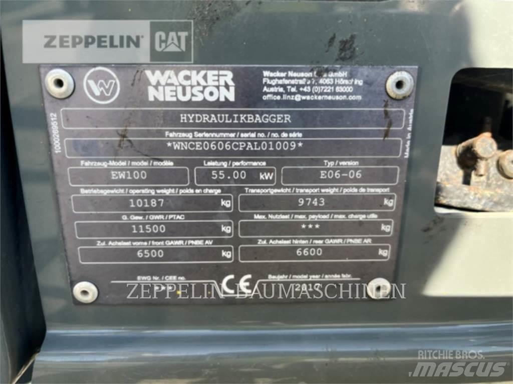 Neuson EW100 Колёсные экскаваторы