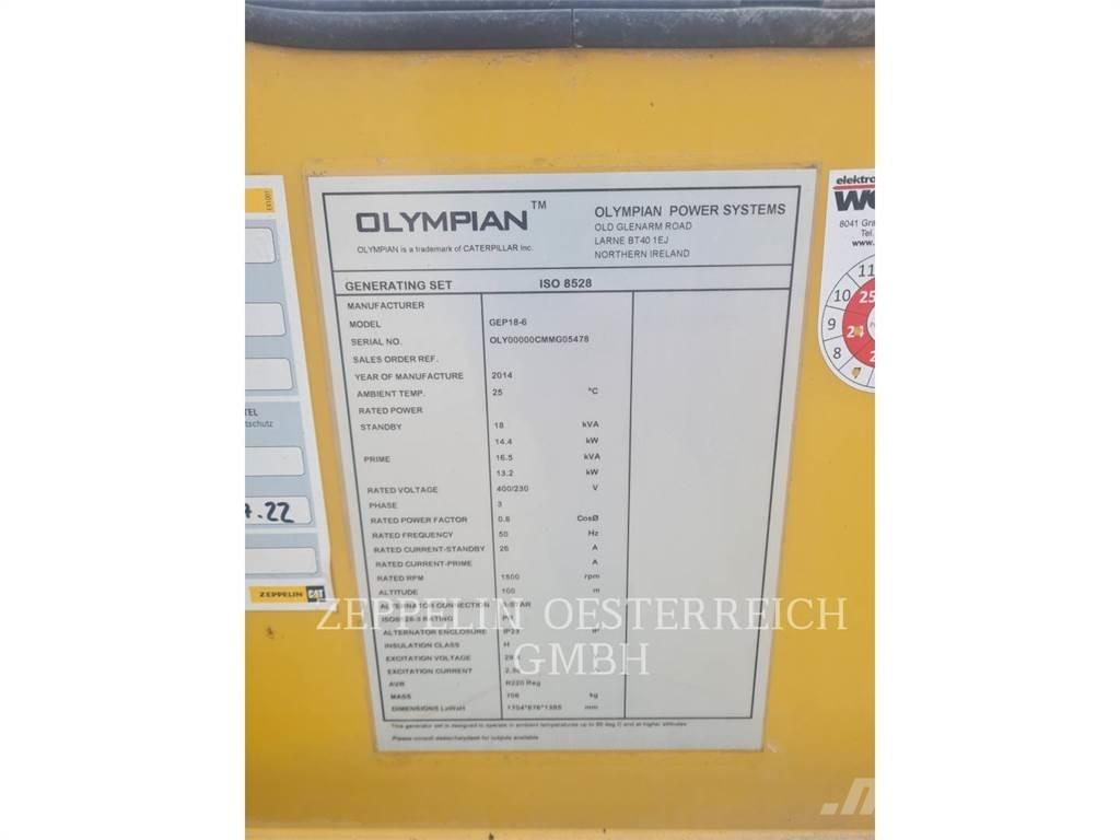 Olympian CAT GEP 18-6 Другие генераторы