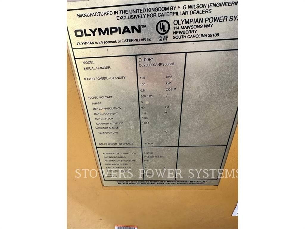 Olympian D100P1 Дизельные генераторы