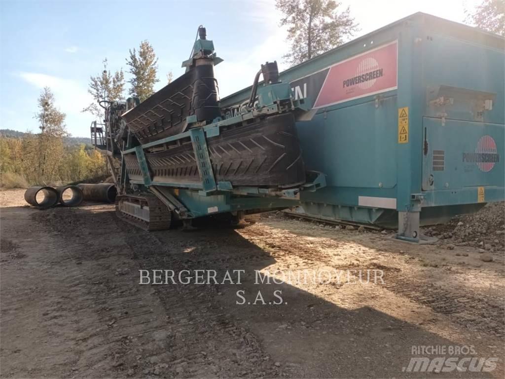 Powerscreen 2100X Автокраны
