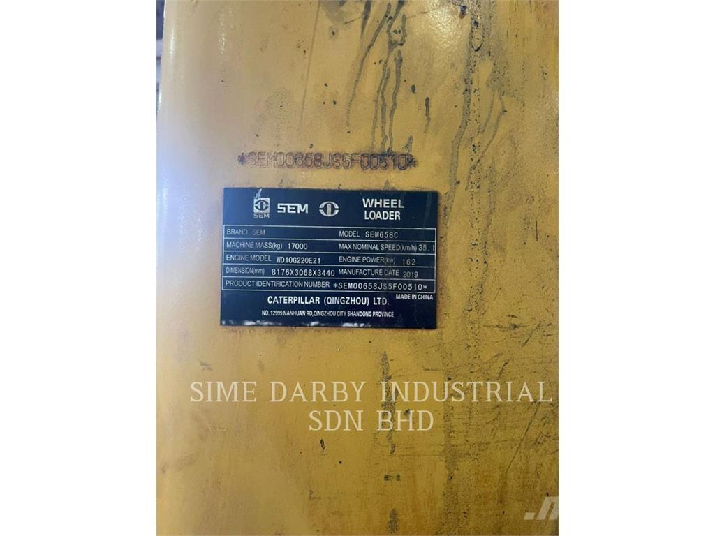 SEM MACHINERY SEM 658C Фронтальные погрузчики