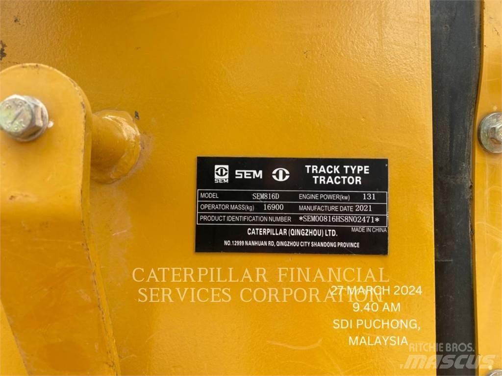 SEM MACHINERY SEM816D Гусеничные бульдозеры