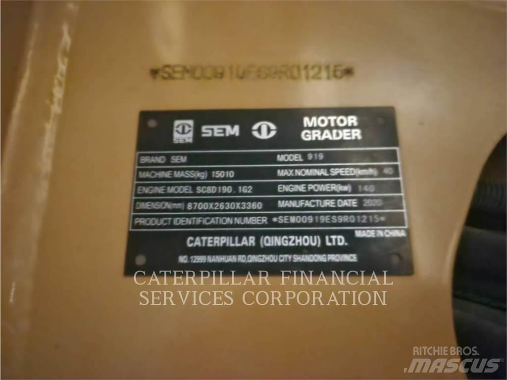 SEM MACHINERY SEM919 Грейдеры