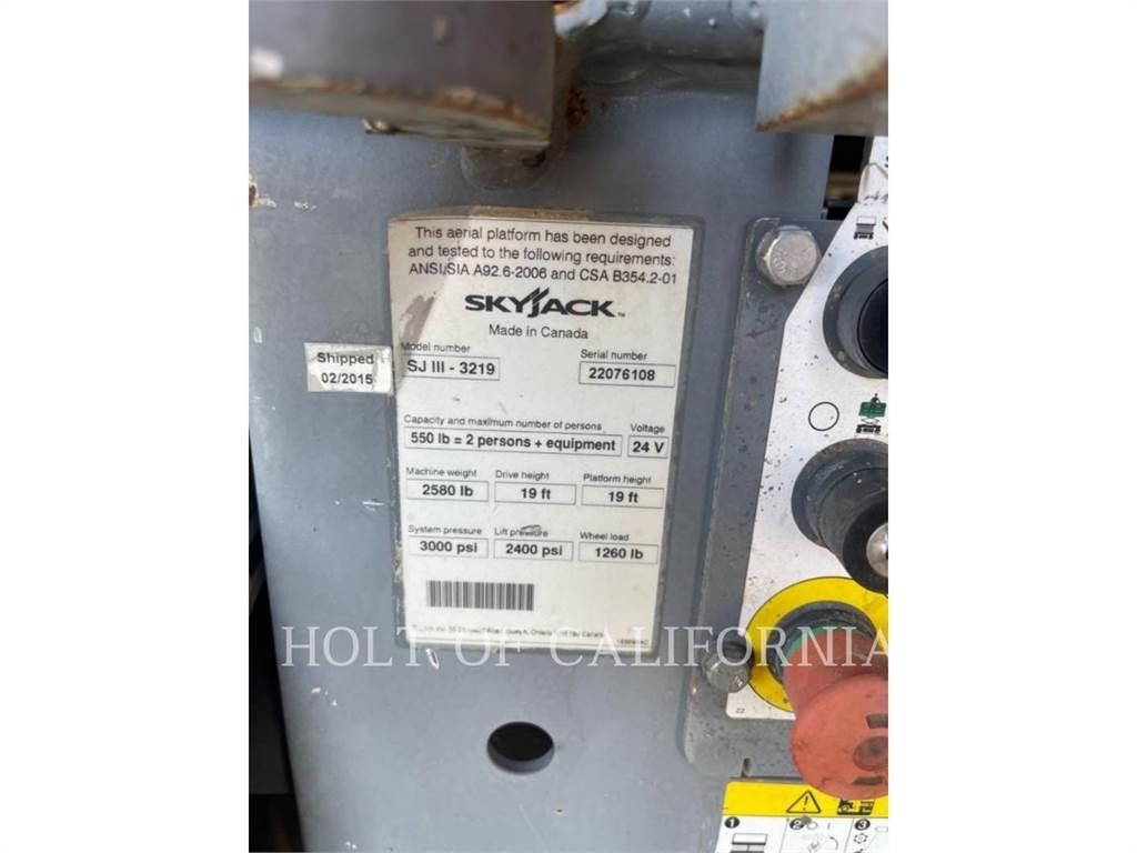 Skyjack SCISSOR 19 Ножничные подъемники