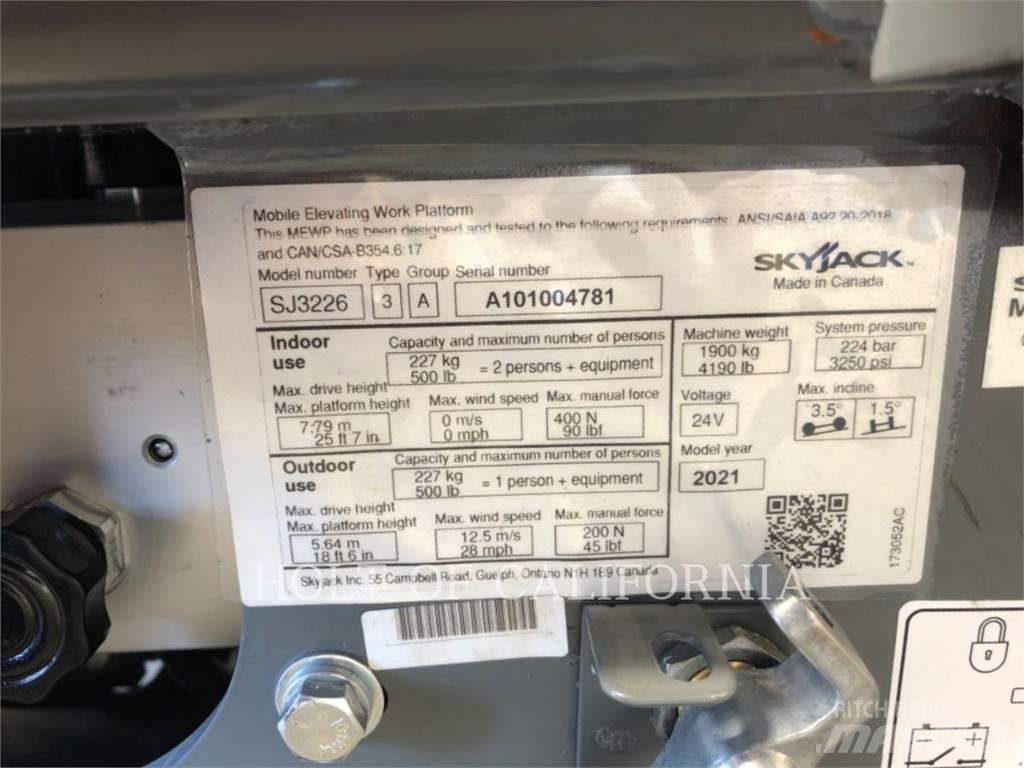 Skyjack SCISSOR26N Ножничные подъемники