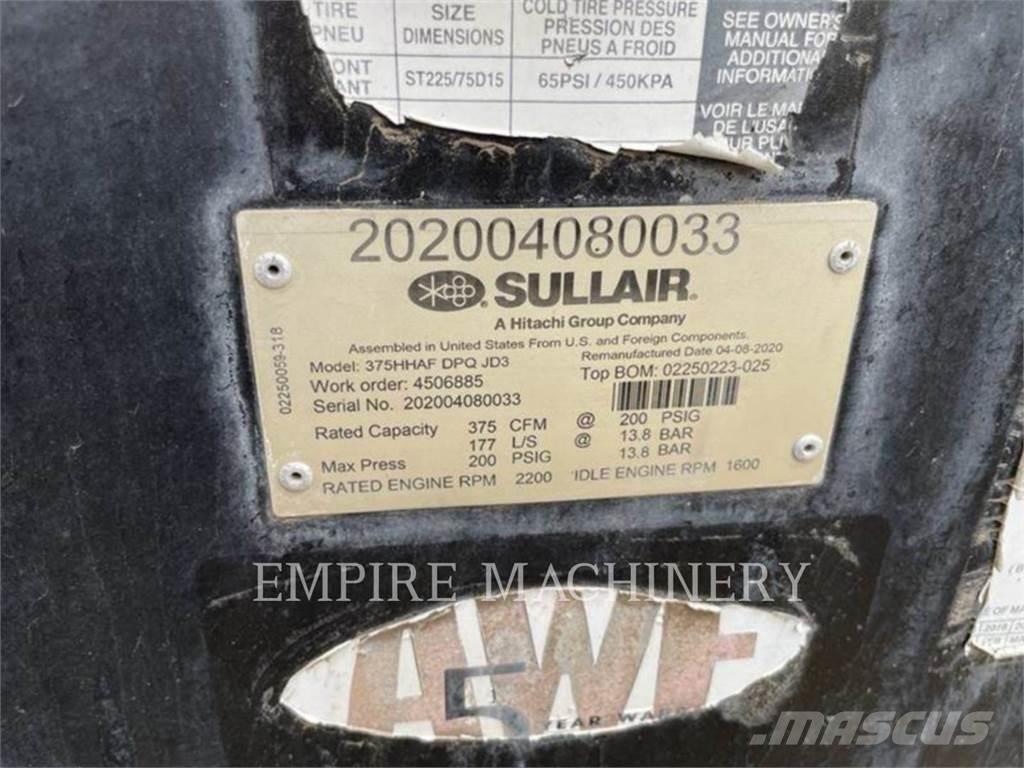 Sullair DPQ375HHAF Воздушные компрессоры