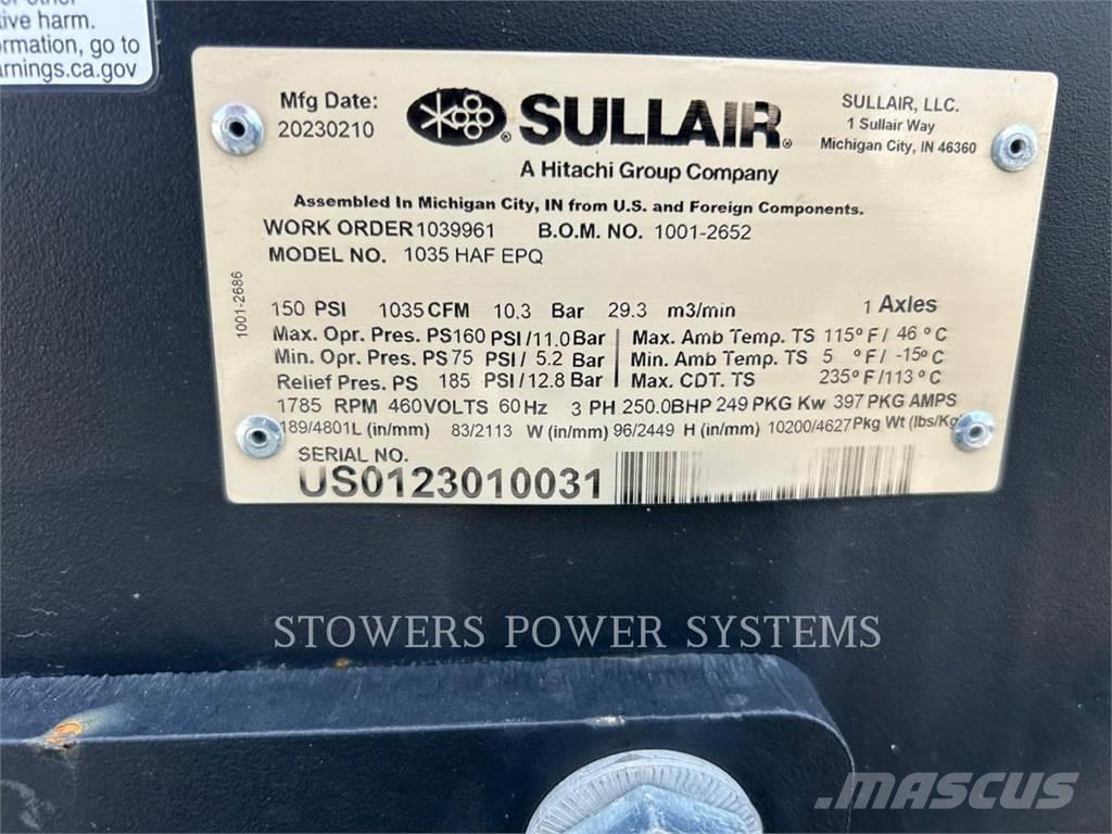 Sullair E1035HAF Осушители воздуха