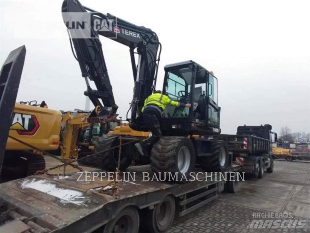 Terex TW110 Колёсные экскаваторы