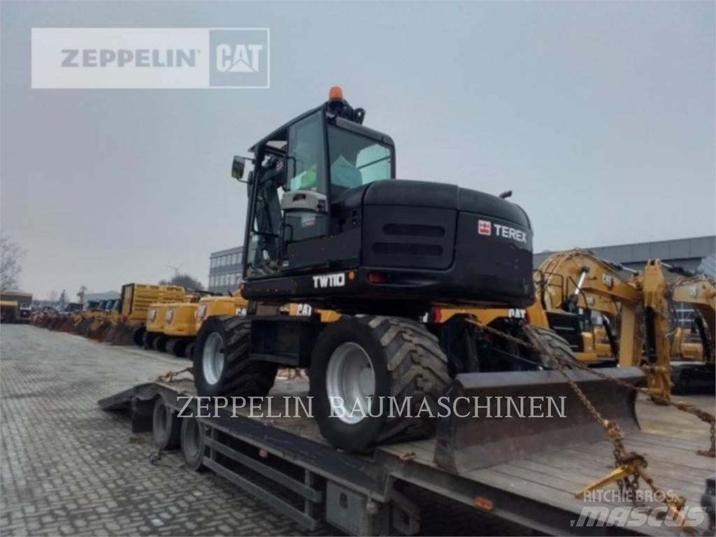 Terex TW110 Колёсные экскаваторы