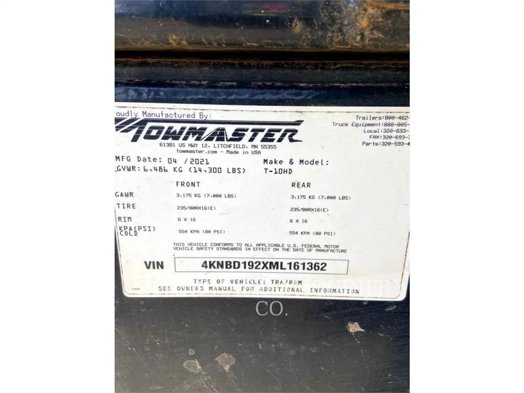 TOWMASTER T-10DH Прочие прицепы