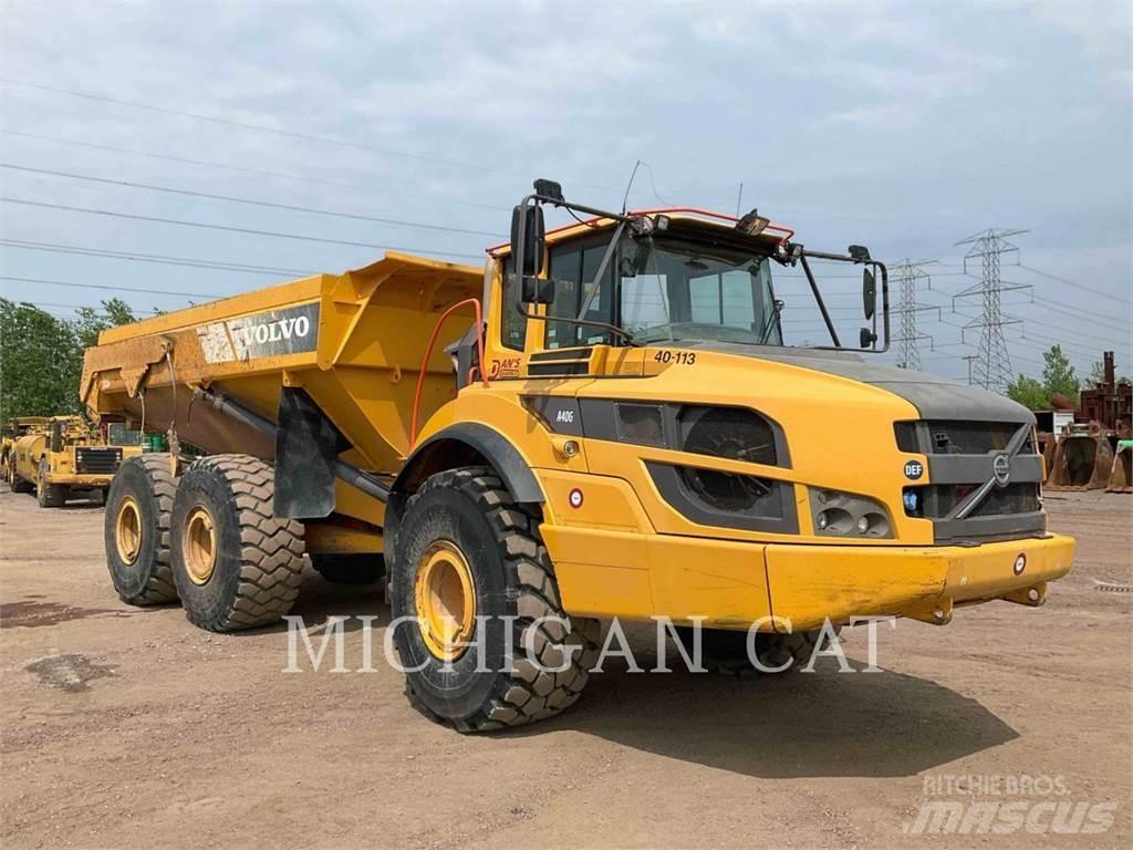 Volvo A40G Шарнирно-сочленённые самосвалы