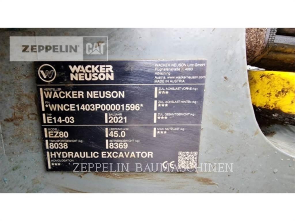 Wacker EZ80 Гусеничные экскаваторы