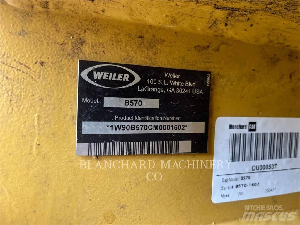 Weiler B570 Валочно-пакетирующие машины