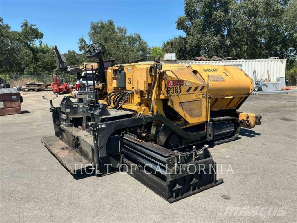 Weiler P385B Асфальтоукладчики