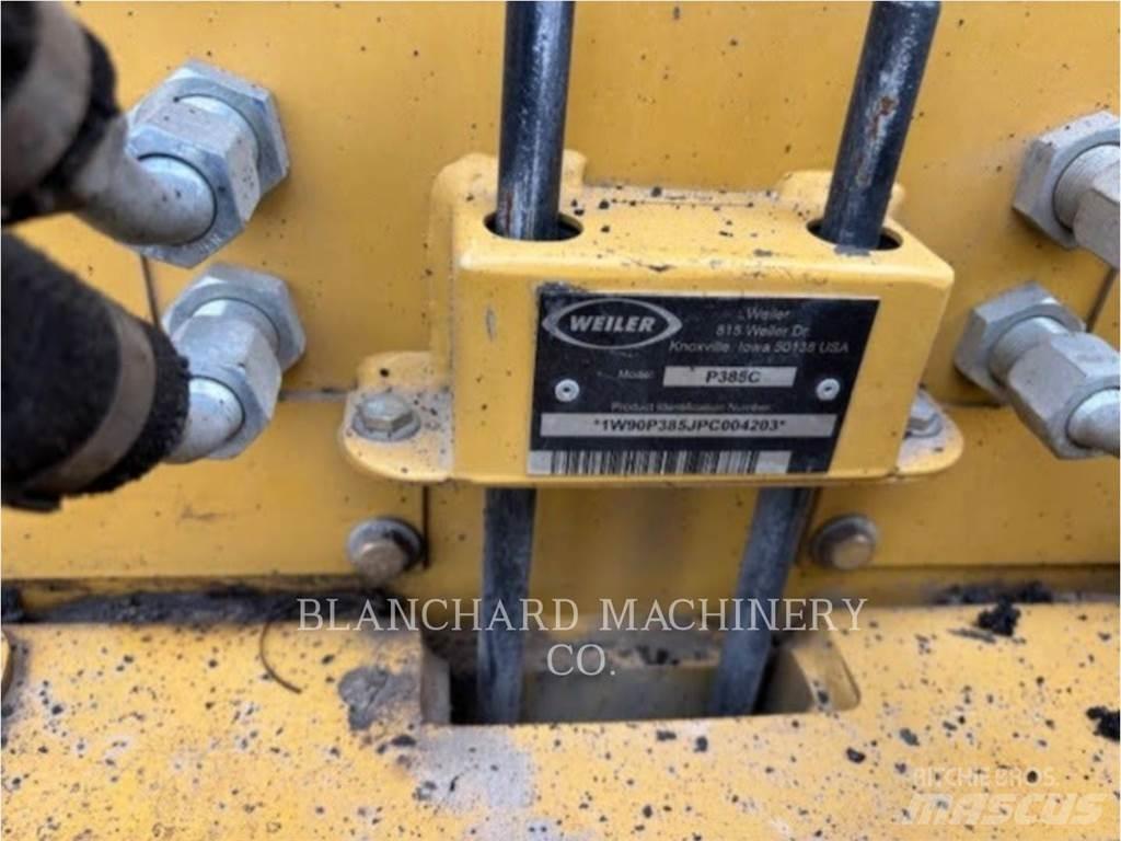 Weiler P385C Асфальтоукладчики