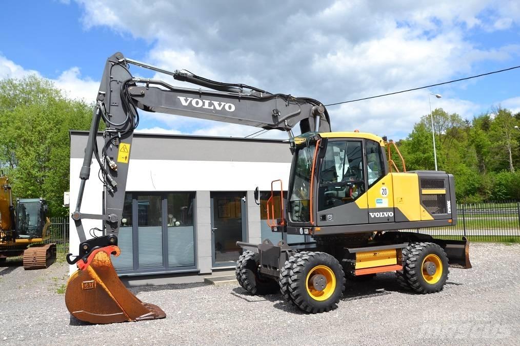 Volvo EW 180 E Колёсные экскаваторы