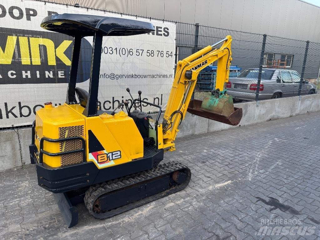 Yanmar B12 Мини-экскаваторы