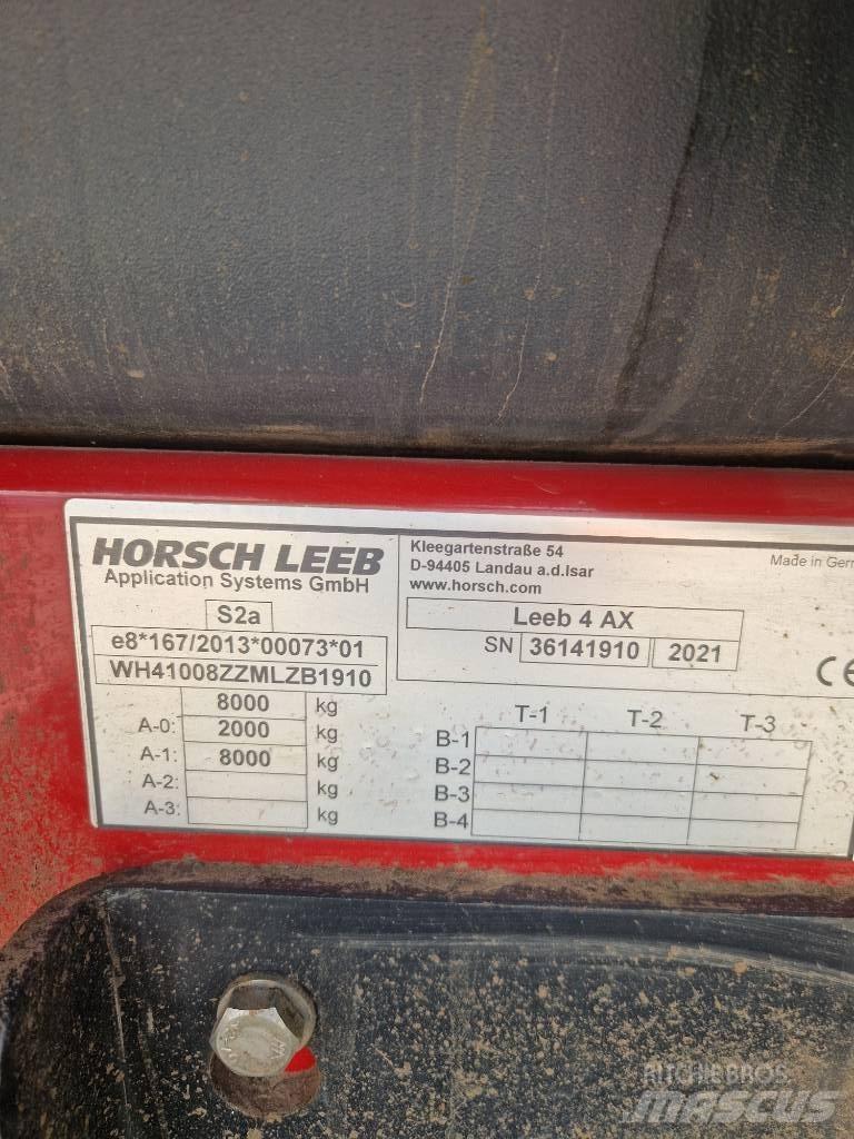 Horsch Leeb 4 AX Прицепные опрыскиватели